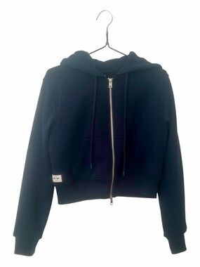 COTTON-ON Women’s Navy Zip-Up Hoodie Jacket Size Large Excellent Condition